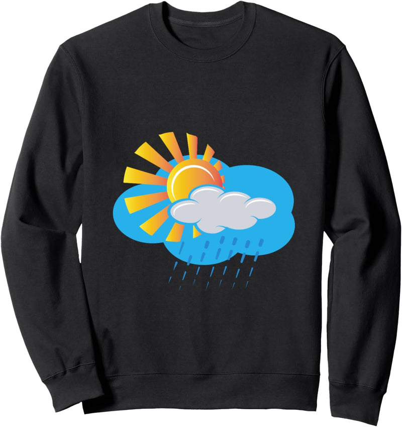 Sonne Regen Wolke Sweatshirt