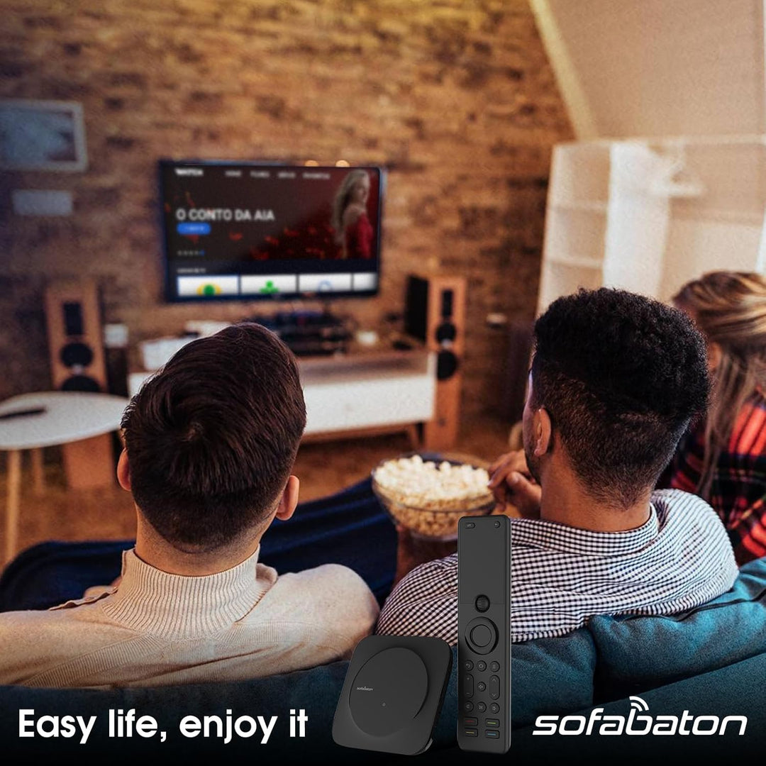 SofaBaton X1S Universal Fernbedienung mit Hub - Bluetooth, IR & 2.4GHz - Anpassbare Aktivitäten für