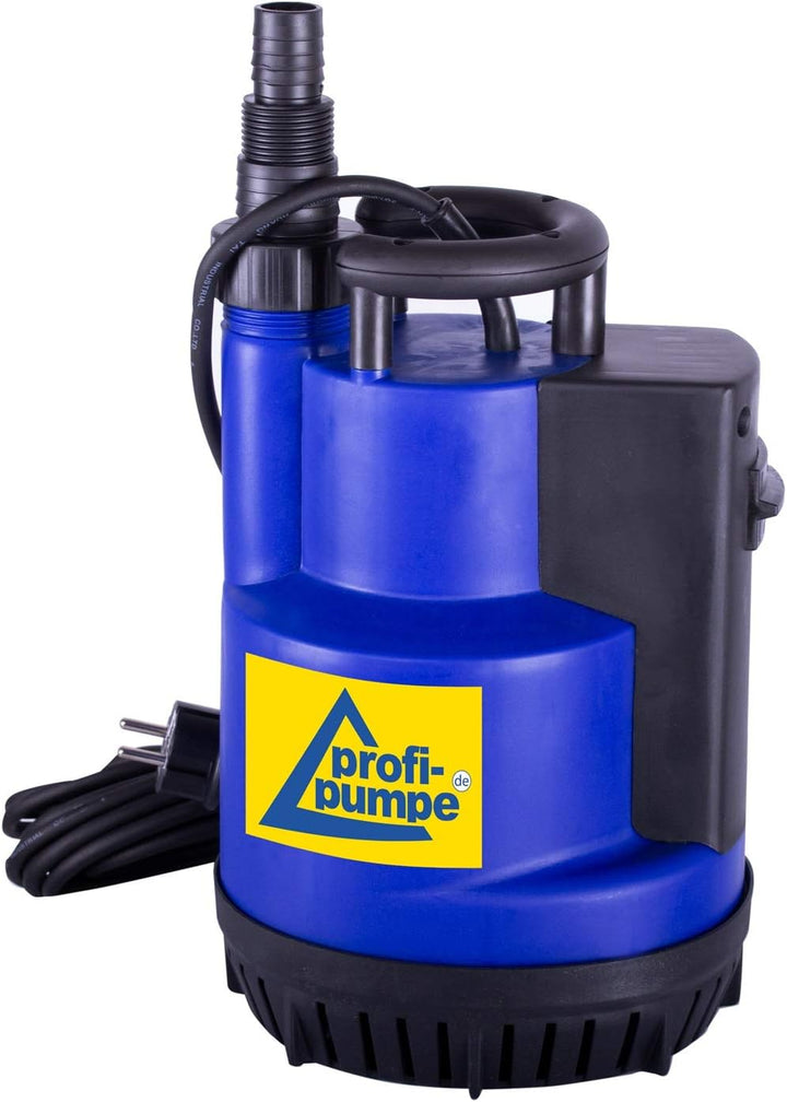 TAUCHPUMPE ZISTERNENPUMPE GARTENPUMPE KELLERPUMPE LONG-LIFE CLEAN-STAR 750 FLACHSAUGEND SCHACHTPUMPE