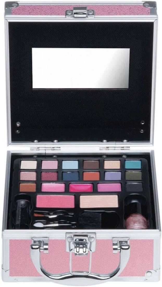 Kinder Schminkkoffer mit Make up Kosmetikkoffer Mini Casuelle Alu