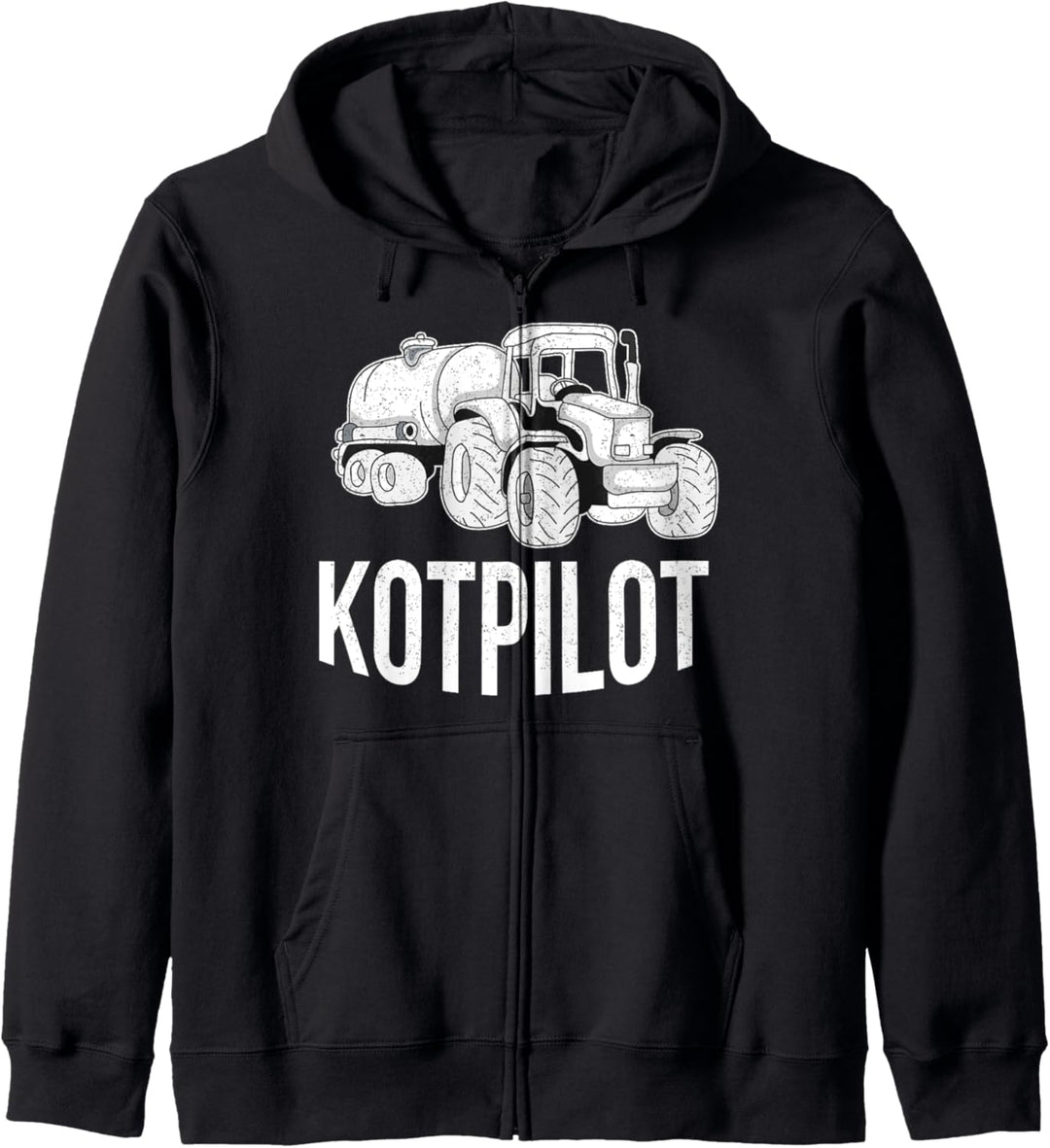 Kotpilot Bauern Landwirt Hofheld Kapuzenjacke