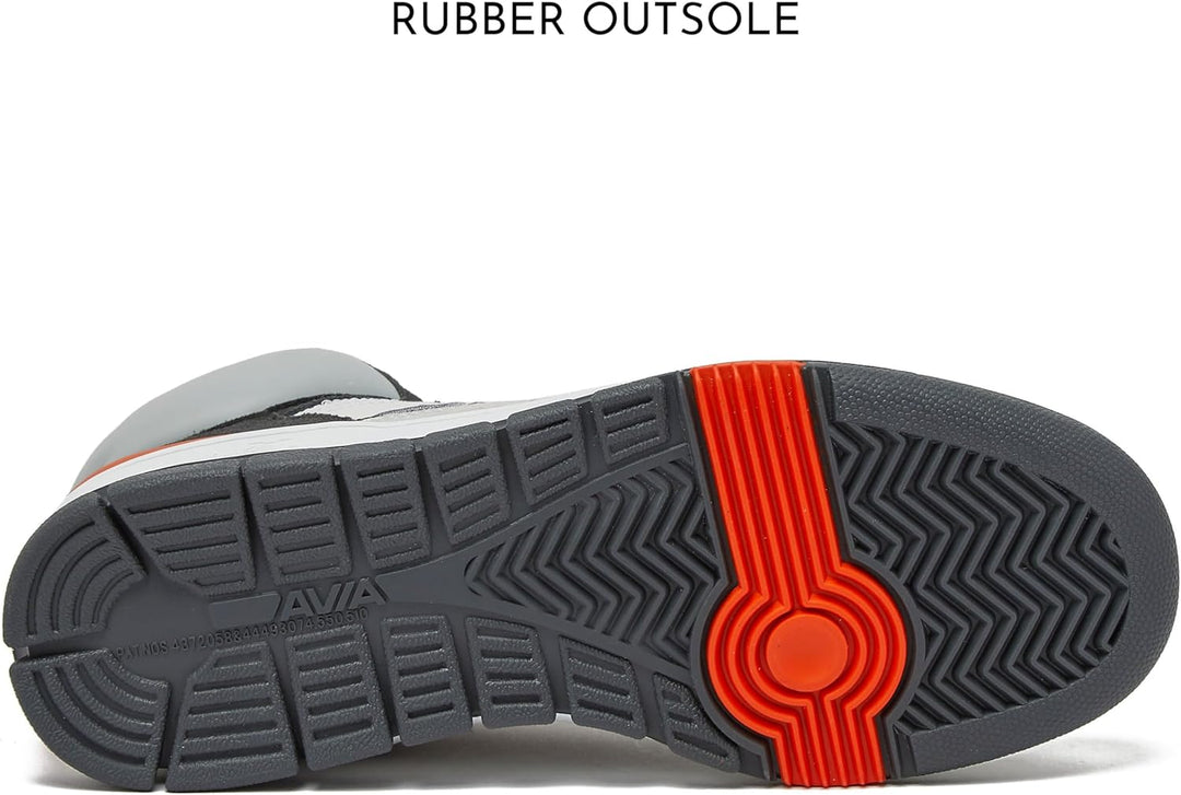 Avia 830 Basketballschuhe für Herren, Retro, High-Top-Sneaker, für drinnen oder draussen, Strasse od