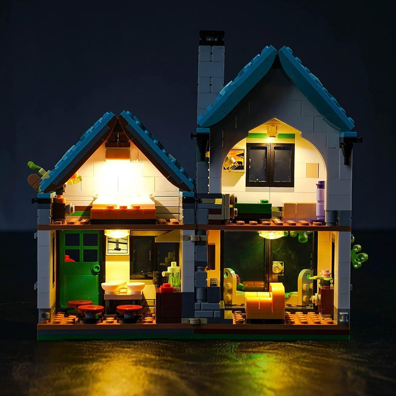 Led Licht Set für Lego 31139 Creator Gemütliches Haus Set (Kein Lego-Modell), Dekorationsbeleuchtung