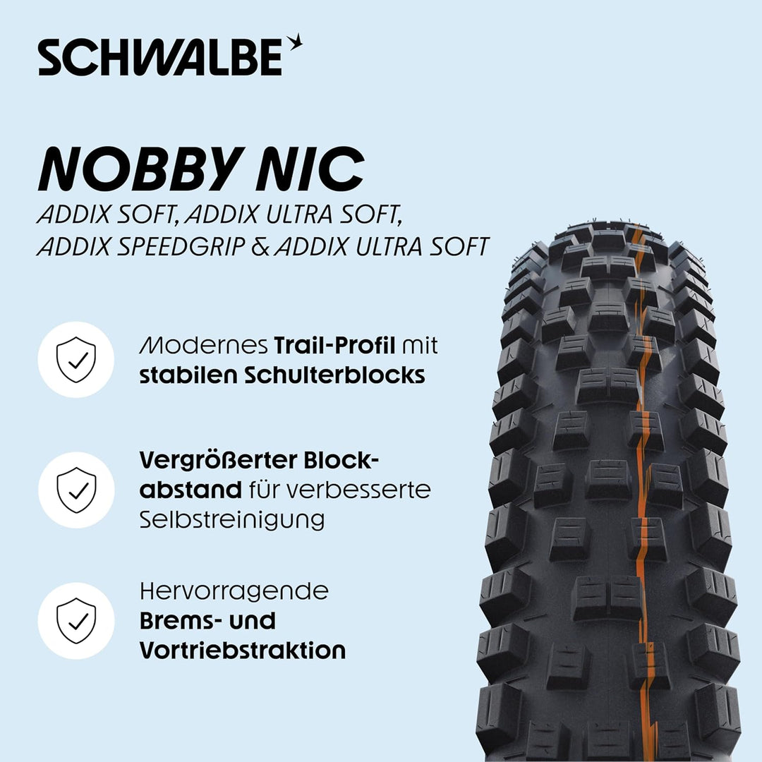Schwalbe Nobby NIC Performance Faltreifen // 62-622 (29x2,40&