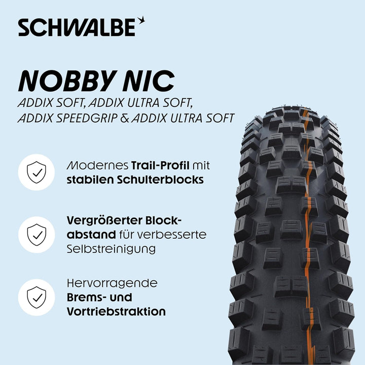 Schwalbe Nobby NIC Performance Faltreifen // 62-622 (29x2,40&