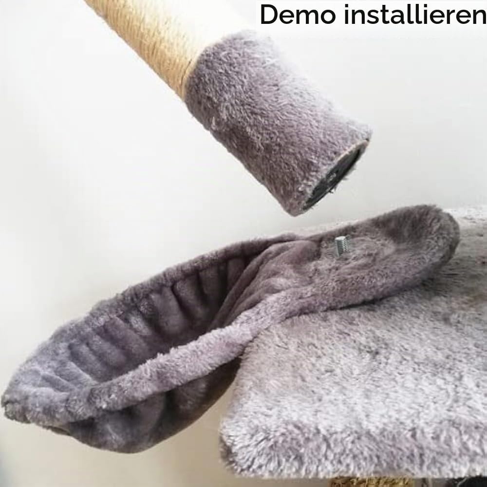 Weiche Plüsch-Katzenhängematte Geeignet Für DIY-Katzenklettergerüst Kratzbauminstallation Hängende V