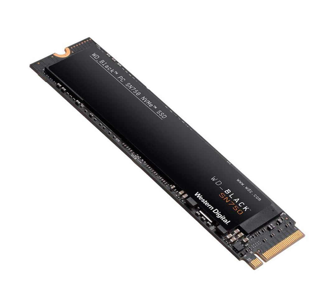 WD_BLACK SN750 NVMe SSD interne SSD 2 TB (Gaming SSD, 3.400 MB/s Lesegeschwindigkeit, schlankes Desi