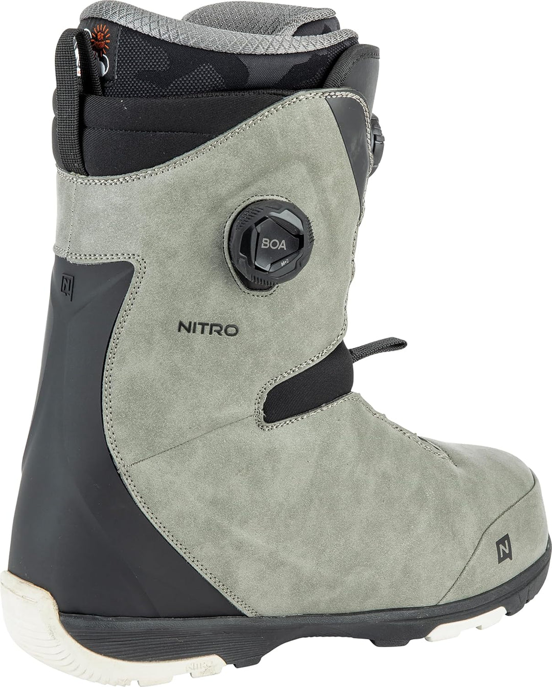 Nitro Herren Club BOA Dual Zone, All Mountain Freeride Freestyle Schnellschnürsystem Boot Snowboardb