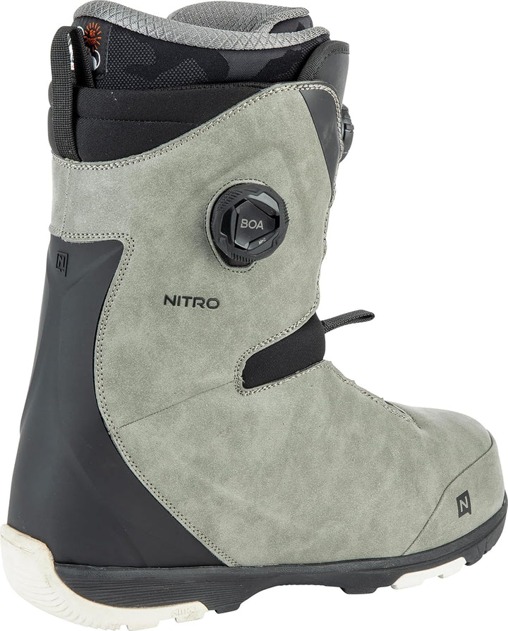 Nitro Herren Club BOA Dual Zone, All Mountain Freeride Freestyle Schnellschnürsystem Boot Snowboardb