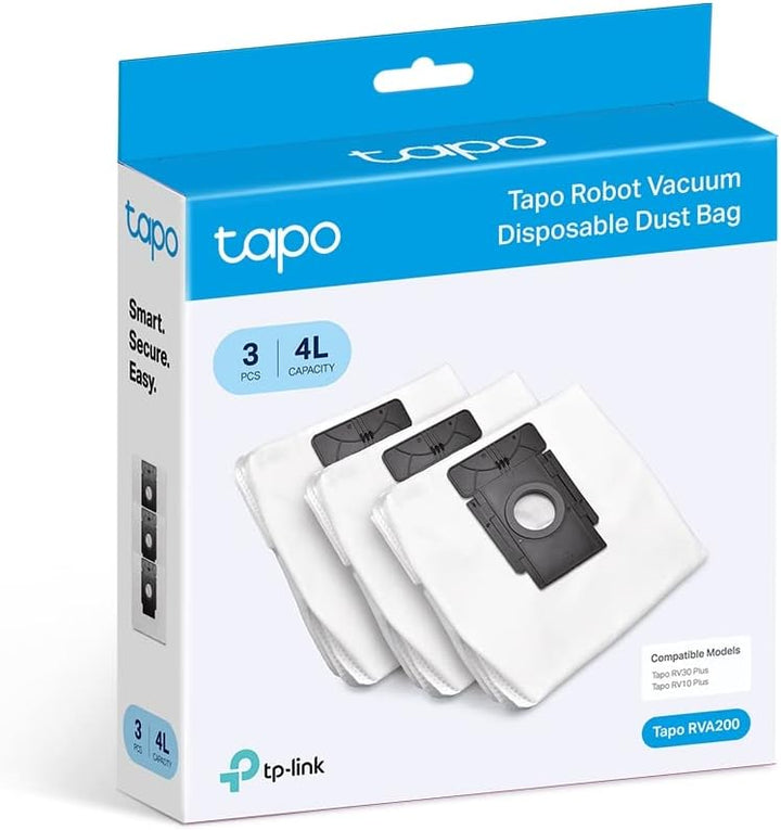 Tapo RVA200 Roboter Vacuum Disposable Dustbag, Kunststoff Ersatz Teile, Ersatz Teile