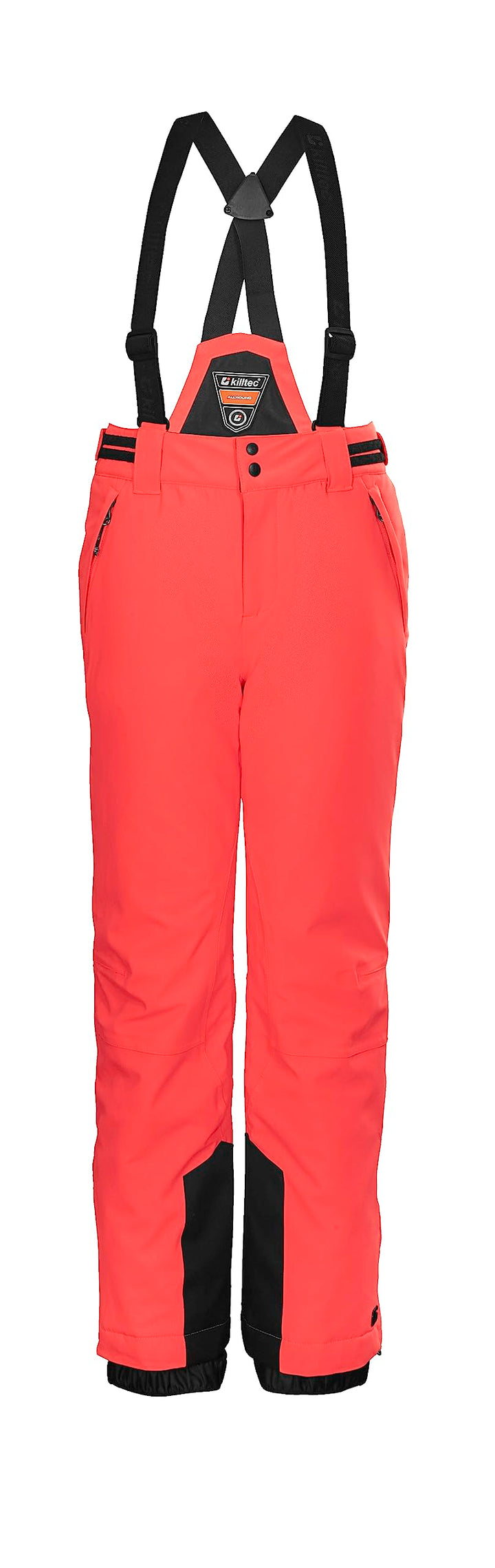 Killtec Mädchen Skihose/Funktionshose mit abzippbarem Latz, Schneefang und Kantenschutz Ksw 77 Grls