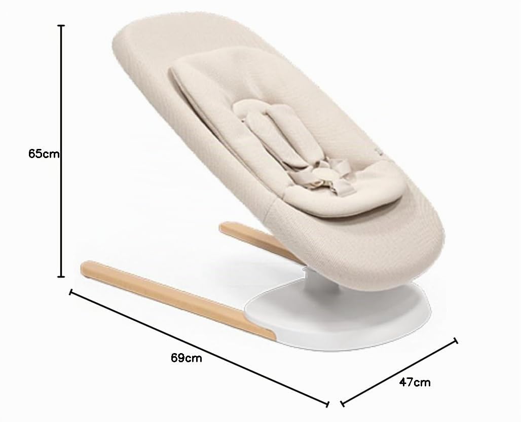 Stokke Yoga Babywippe &amp; Schaukel, Light Sand - 2 Bewegungsrichtungen zur Beruhigung &amp; Stimulation vo