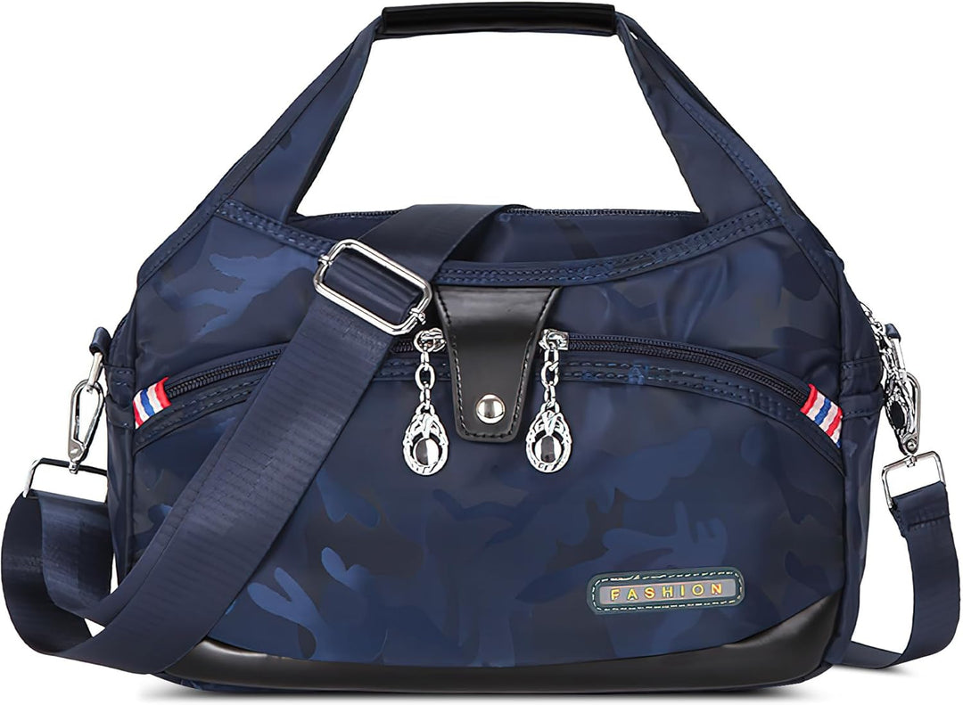DIRRONA Damen Umhängetasche Multi Pocket Crossbody Bag Schultertaschen Leicht Handtasche Waterproof