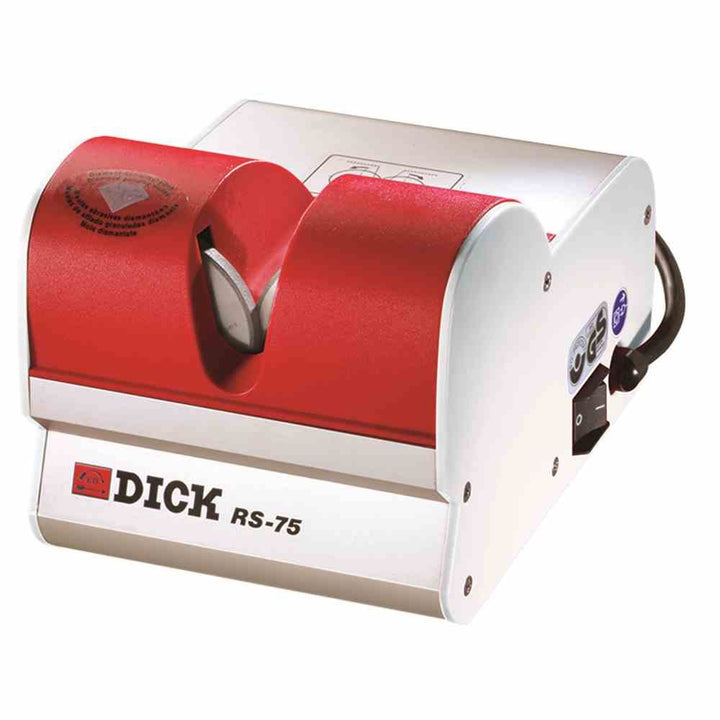 F. DICK Messerschärfer, Abziehmaschine, RS-75 (75 Watt, 230 Volt, geeignet für Laden und Gastronomie
