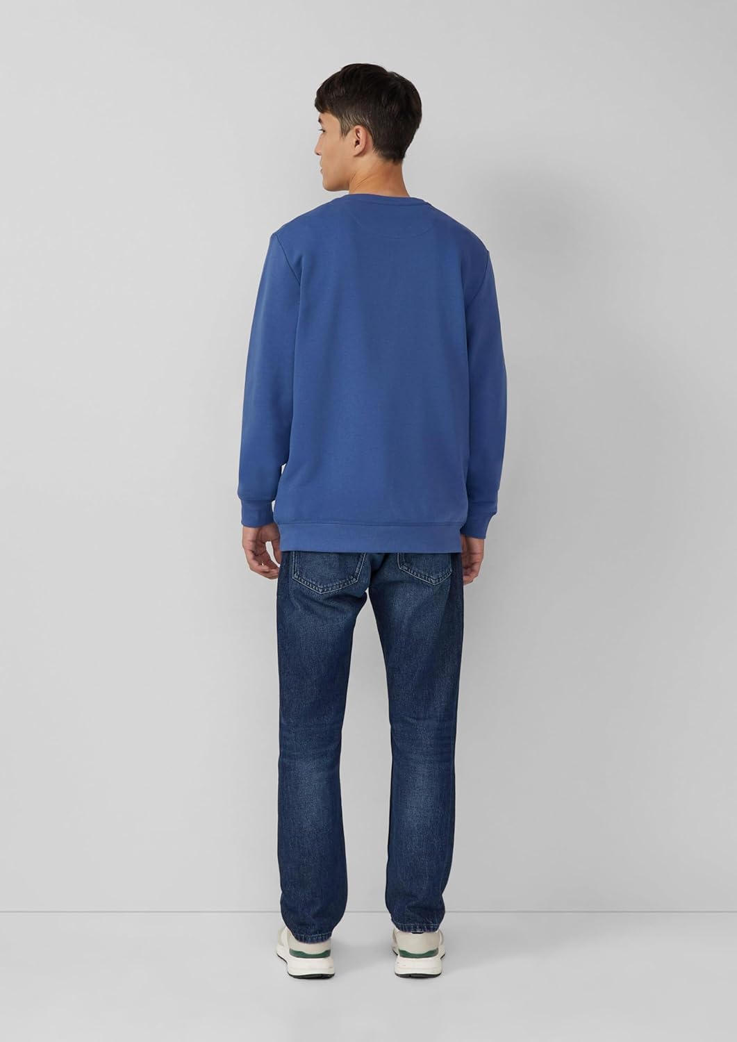 s.Oliver Herren Sweatshirt M Royalblau, M Royalblau