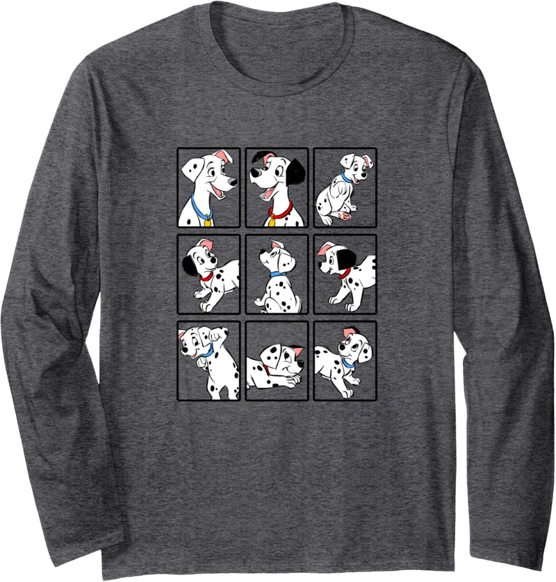 Disney 101 Dalmatians Group Shot Family Box Up Langarmshirt