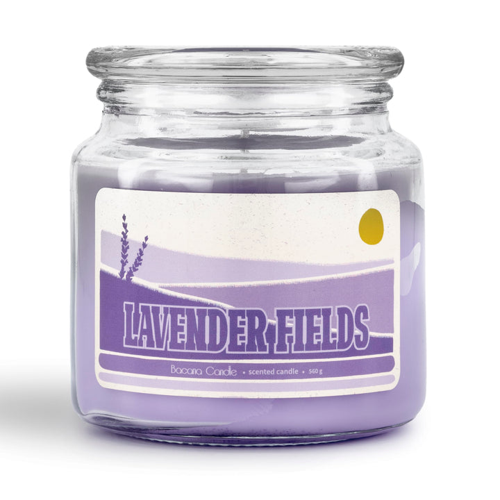 Duftkerze im Glas - Duftkerze im Glas mit Deckel - Originelle Geschenkkerze - 560 g - ± 100 Stunden