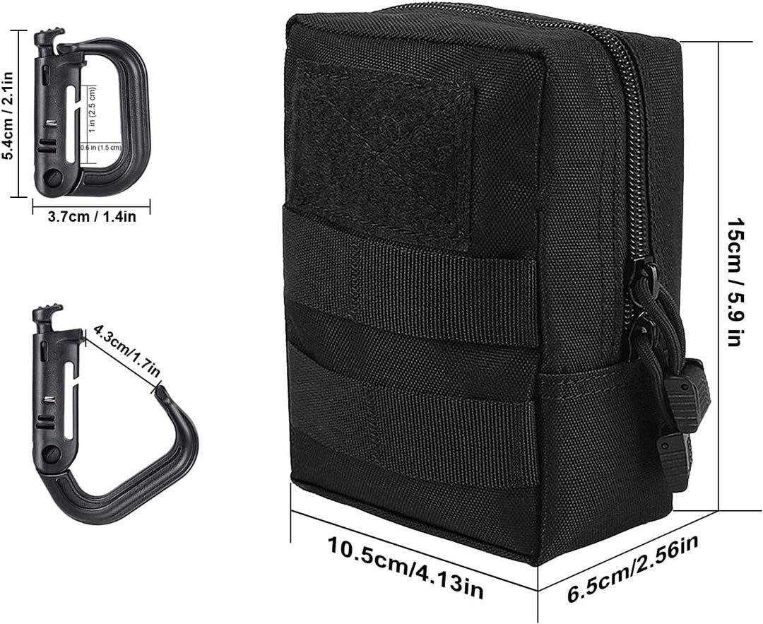 2er gürteltasche Herren kleine molle Taktische Tasche für Handy Werkzeug zubehör kellnertasche EDC P