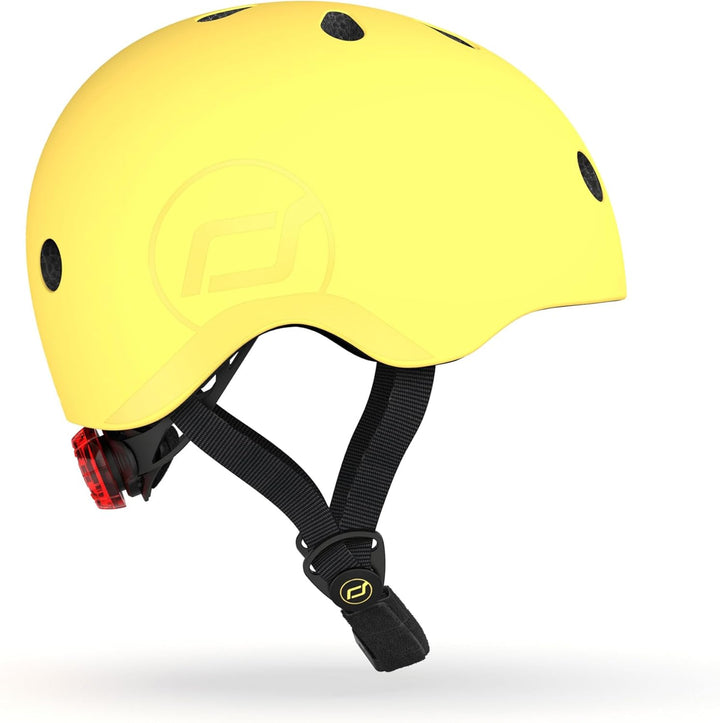Scoot & Ride, S - M Size Kids Helmet lemon, lemon