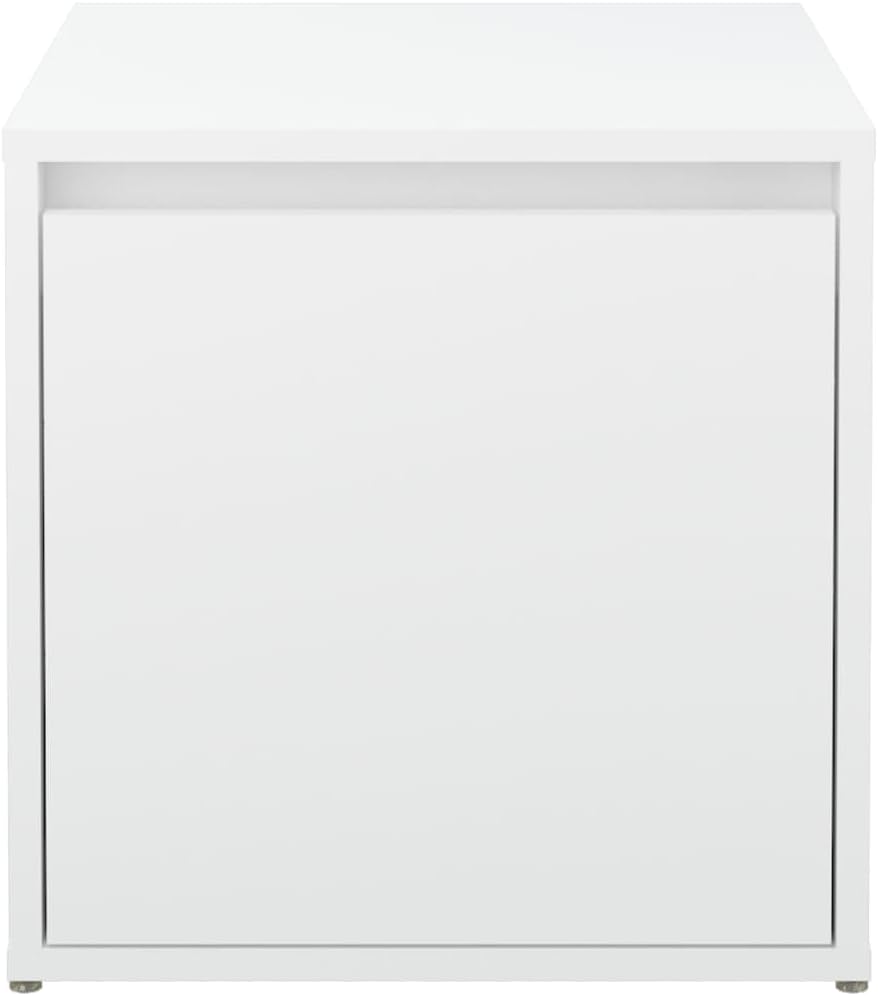 vidaXL Schubladenbox Weiss 40,5x40x40 cm Holzwerkstoff
