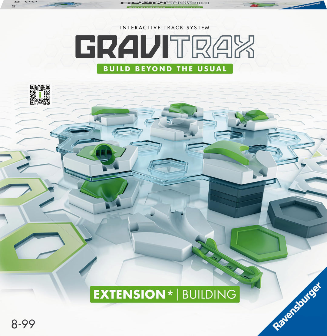Ravensburger GraviTrax Extension Building 22415 - Erweiterung für deine Kugelbahn - Murmelbahn und K