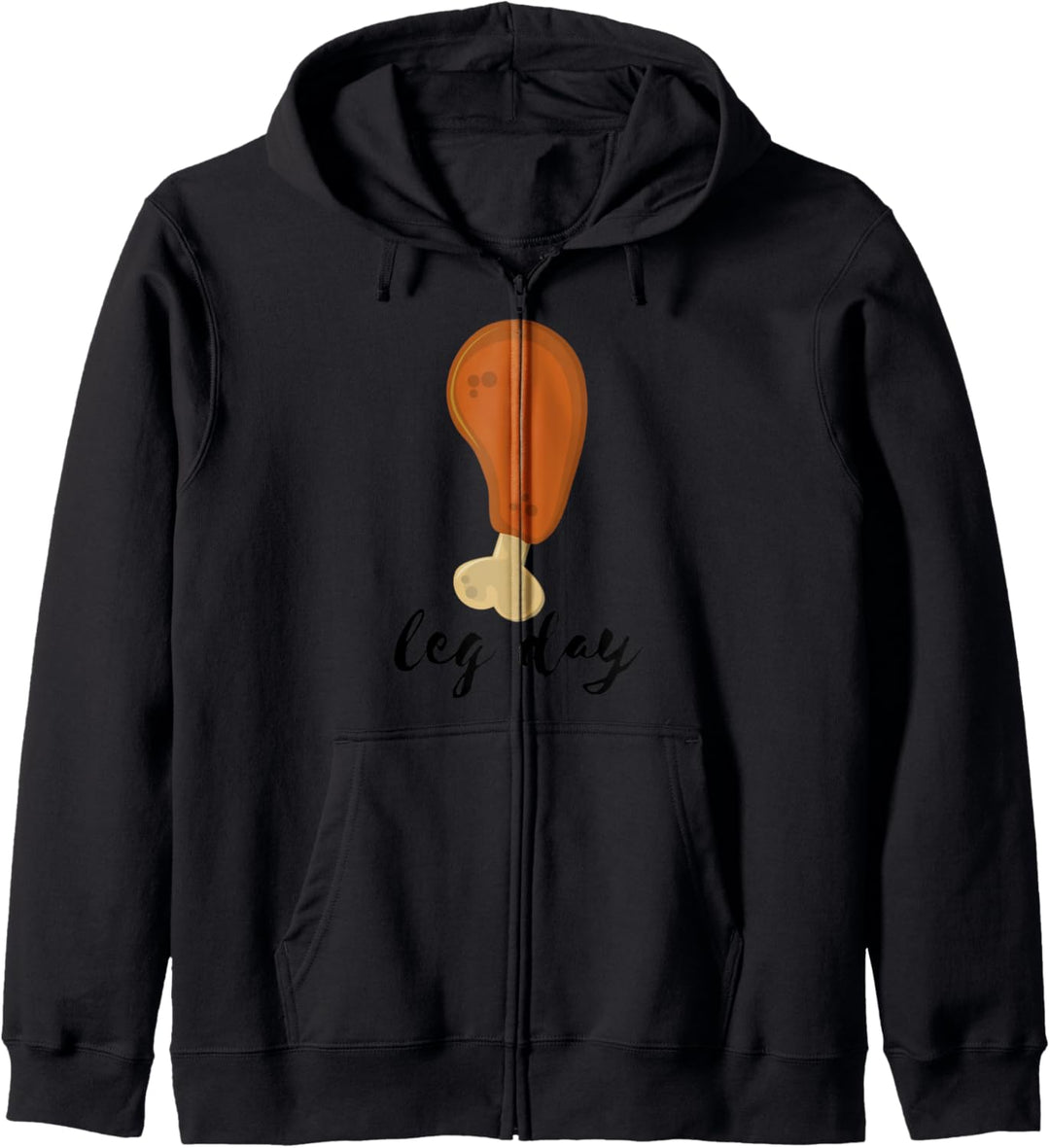 Herbst Herbst Happy Thanksgiving Leg Day Geschenke Kapuzenjacke