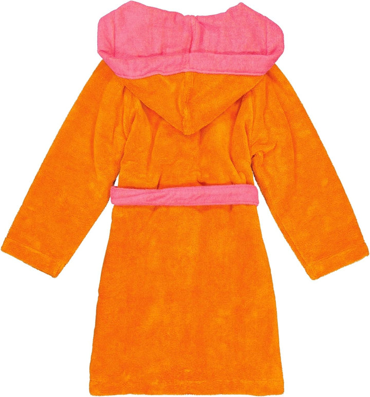 Vossen Kinderbademäntel Kinder Kapuze Bixie electric orange/prim rose - 0006 110-116, 110-116