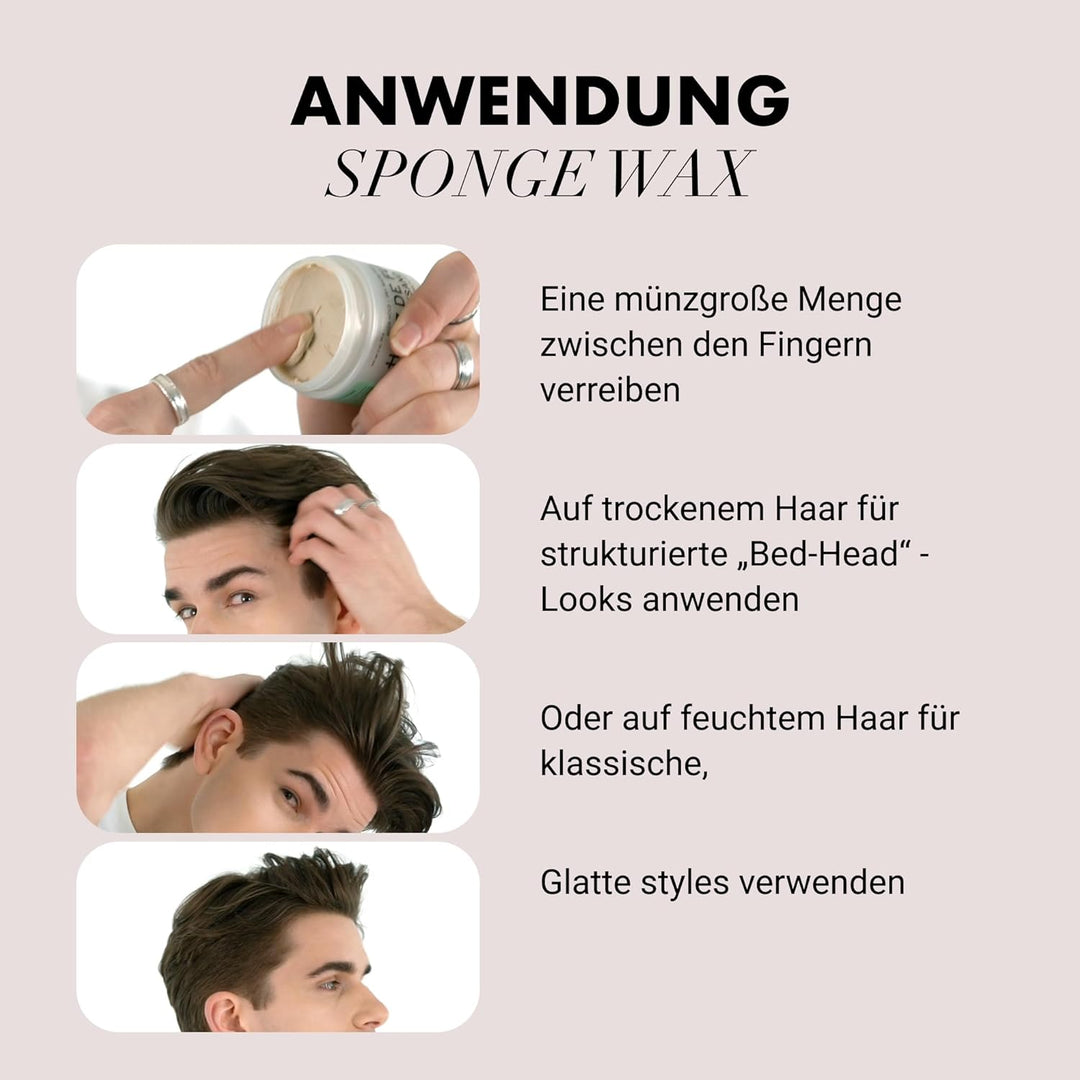 Hanz De Fuko Schwamm Wachs 56G