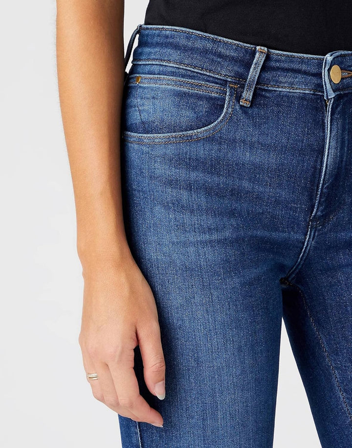 Wrangler Damen Jeans Skinny 25W / 32L Authentic Love, 25W / 32L Authentic Love