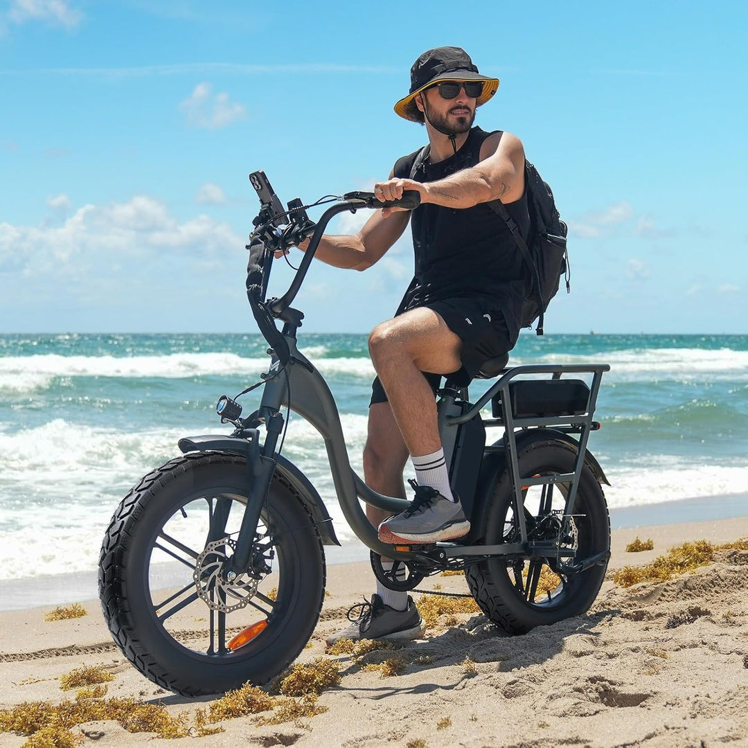YunSCM 2er-Pack 20 Zoll Heavy Duty E-Bike Reifen 20x4.0 Mantel Plus 2er-Pack 20 Zoll Fat schlauche 2