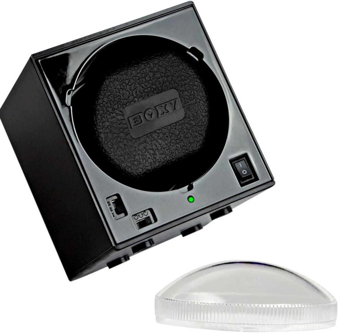 Uhrenbeweger Boxy Classic FULL BLACK EDITION Single - Kollektion 2024