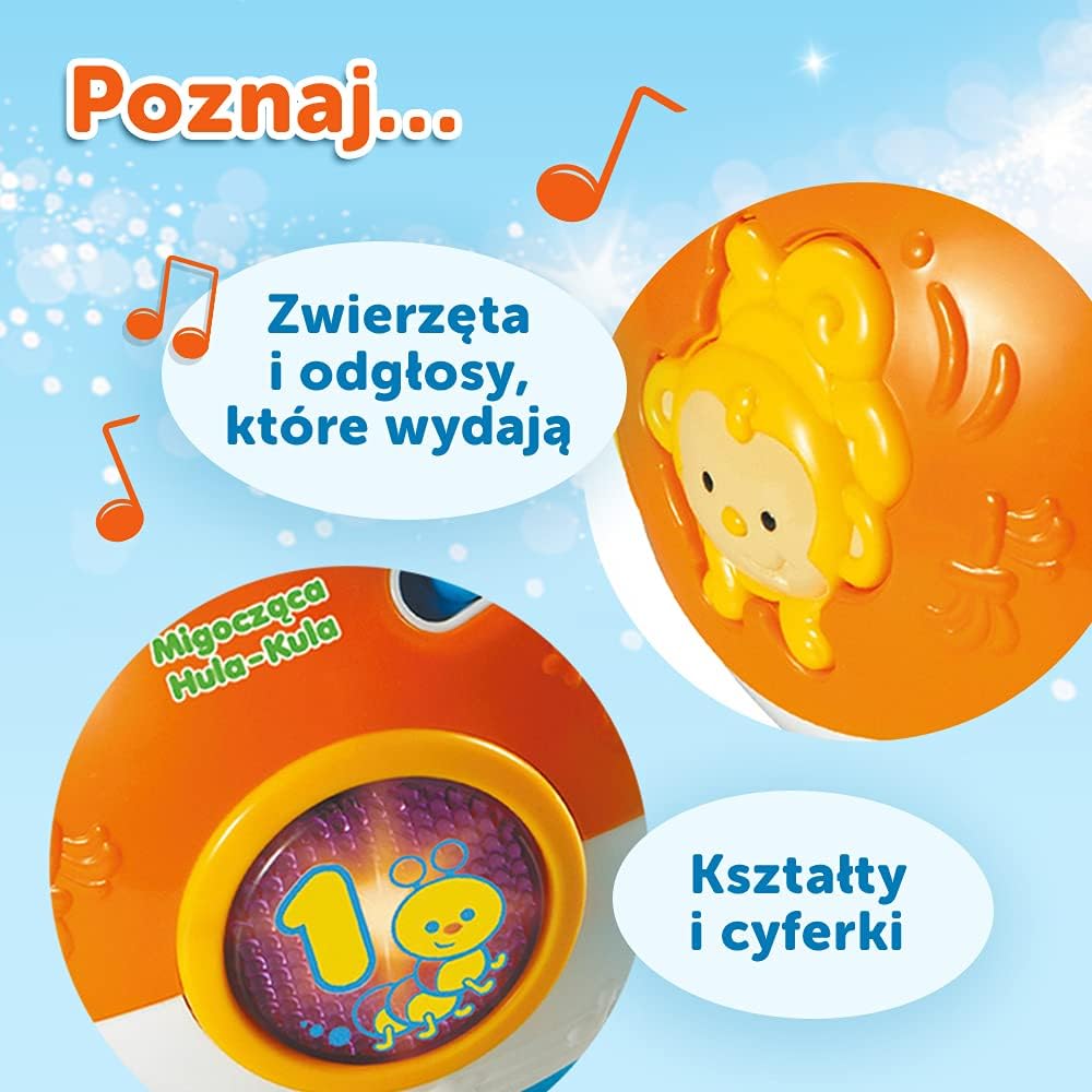 Vtech 60103 Funkelnde Hula-Kugel Spielzeug, Bunt, Od 6 miesięcy