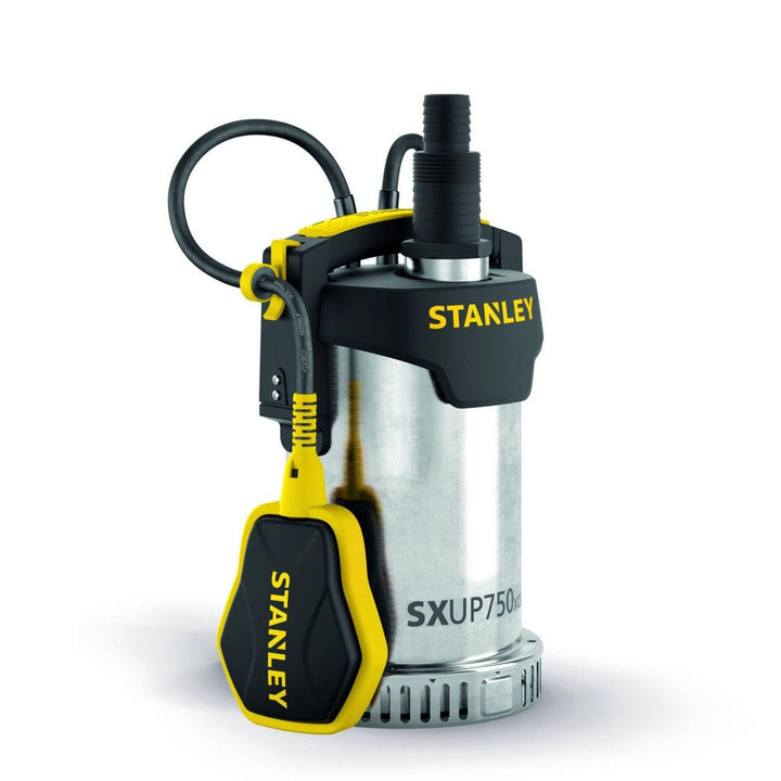 Stanley Tauchpumpe SXUP750XCE für Klarwasser (750 W,max. Förderleistung 11.000 l/h, max. Förderhöhe