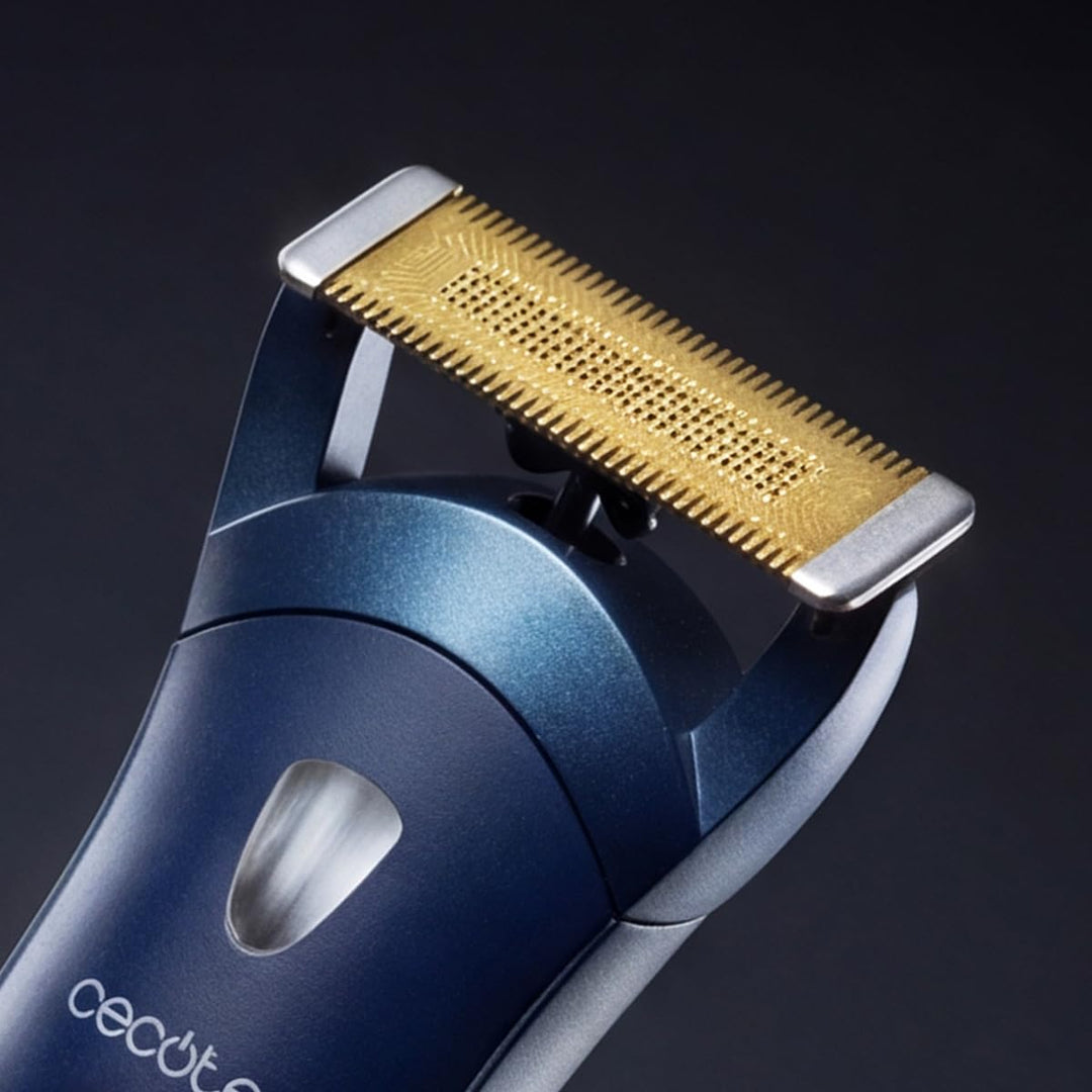 Cecotec Barttrimmer PrecisionCare OneShave Pro. Titan-Klingen, Flex-Kopf Mit Magnet-System, LED-Lich