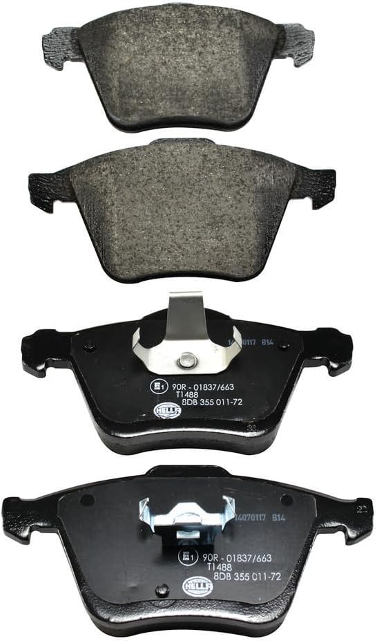 HELLA PAGID 8DB 355 011-721 Bremsbelagsatz - T1488 - Dicke/Stärke: 19.1mm - Bremssystem: Teves - nic