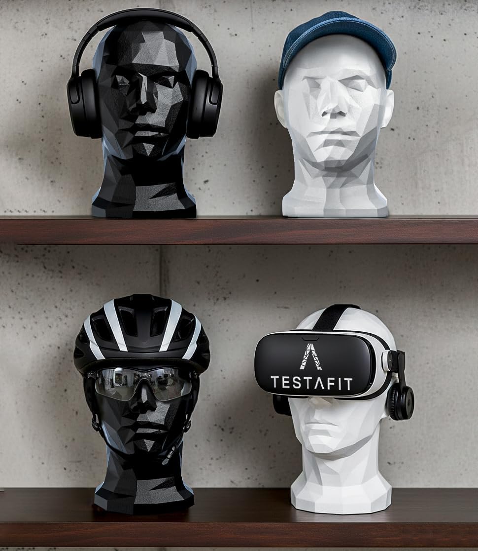 Mannequin Kopf schaufensterpuppe kopf deko für Helme Mützen Brillen Kopfhörer. kopf für VR-Brille ko