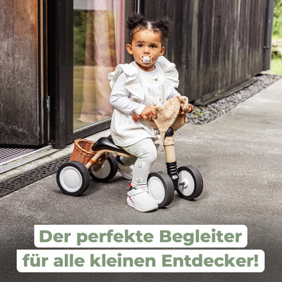 PUKY WUTSCH | Sicheres Rutschfahrzeug | Für Kleinkinder ab 1,5 Jahren | Mit Pendelachse | Sicherheit