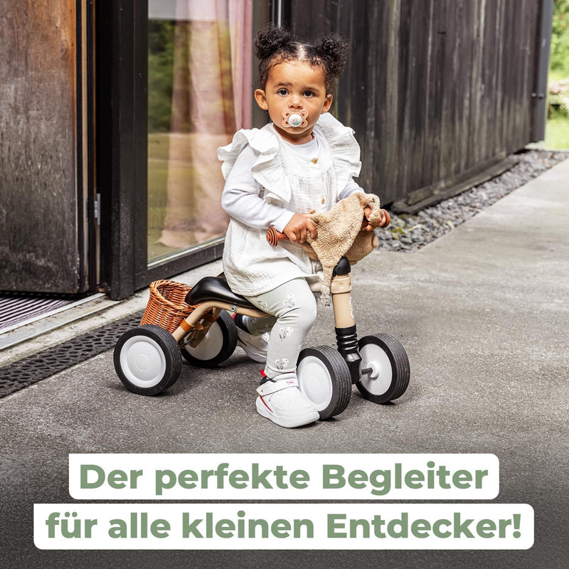 PUKY WUTSCH | Sicheres Rutschfahrzeug | Für Kleinkinder ab 1,5 Jahren | Mit Pendelachse | Sicherheit