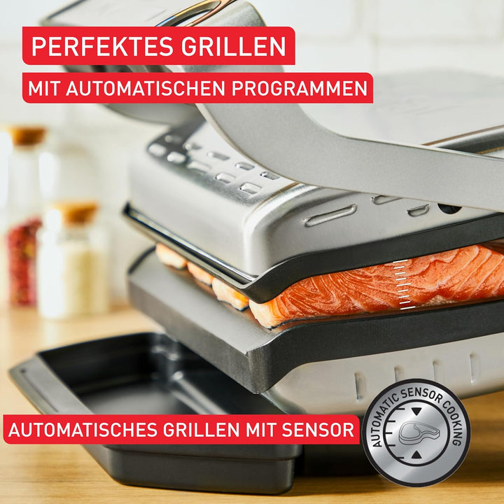 Tefal Plancha-Platten XL, kompatibel mit OptiGrill+ XL, für empfindliche Zutaten, antihaftbeschichte