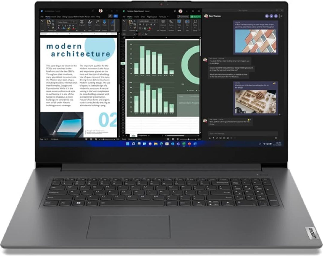 Lenovo V17 G3 IAP i3-1215U Notebook 43,9 cm (17.3 Zoll) Full HD Intel® Core™ i3 8 GB DDR4-SDRAM 512