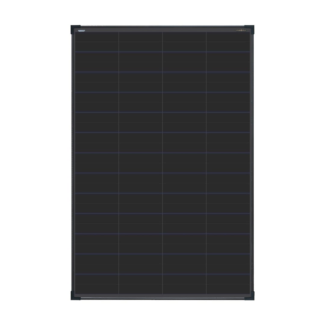 enjoy solar® 200W 36V Monokristallines Solarmodul mit HPBC-Technologie - 25% Hocheffizienz, 182mm So