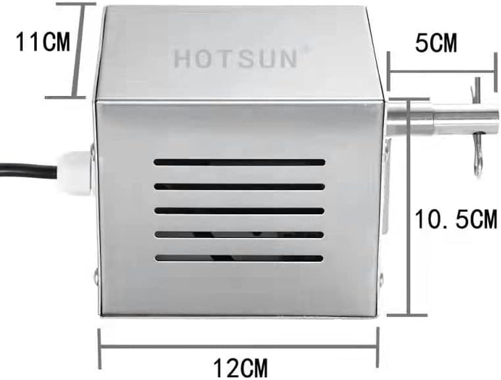220V Grillmotor für Grillspiess Barbecue Grill Motor Drehspiess BBQ Rotisserie Röster Spiess Motor 2