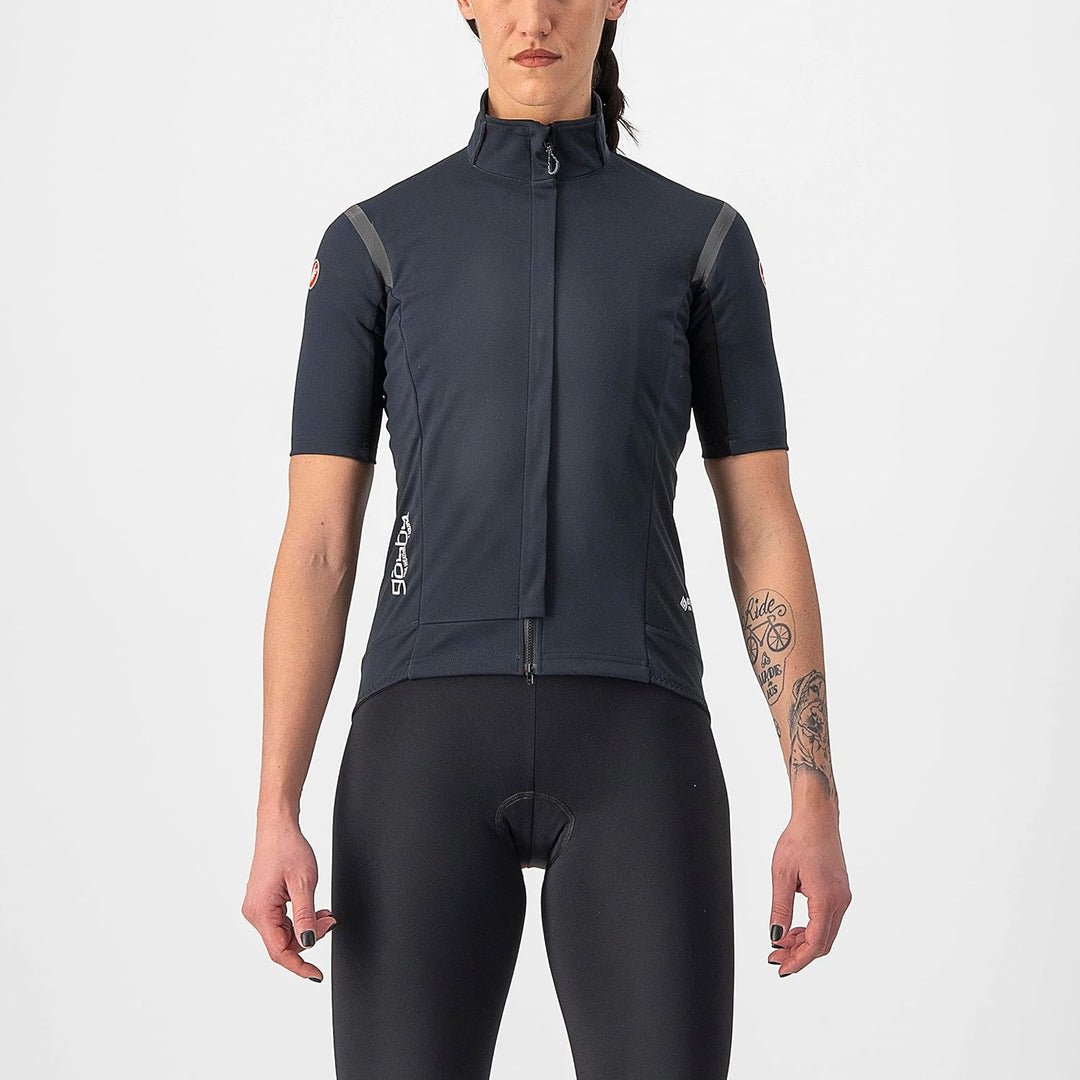 Castelli 4522544 GABBA RoS 2 W Jacket Women's LIGHT BLACK/BLACK XL