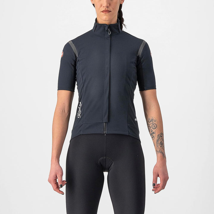 Castelli 4522544 GABBA RoS 2 W Jacket Women's LIGHT BLACK/BLACK XL