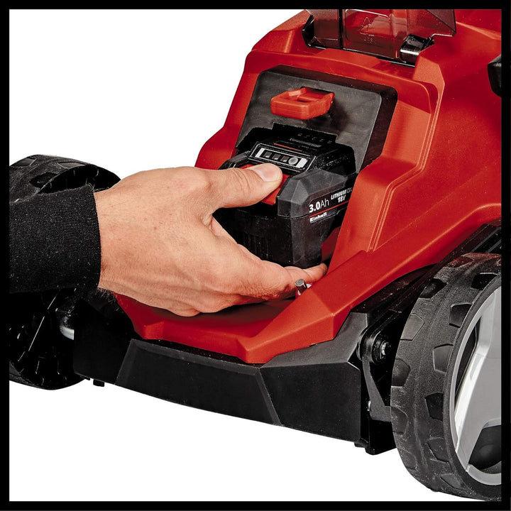 Einhell Akku-Rasenmäher GE-cm 18/33 Li Power X-Change (Lithium Ionen, bis 200 m², bürstenloser Motor