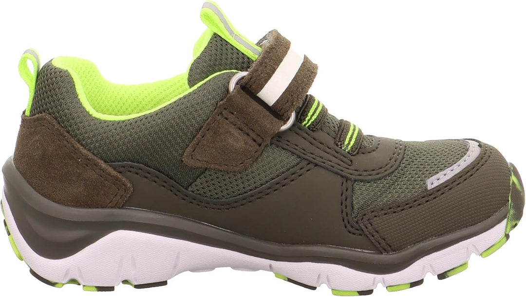 Superfit Jungen Sport5 Gore-tex Sneaker 21 EU Weit Grün Gelb 7000, 21 EU Weit Grün Gelb 7000
