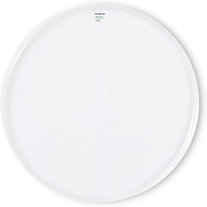 KPM Berlin LAB Teller-Set 26cm 2tlg., Porzellan, Speiseteller, Porzellanteller, handmade, weiss im G