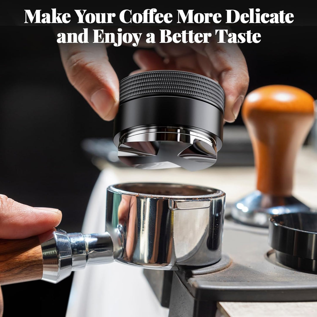 NEUTYPECHIC Coffee Distributor 53mm, Espresso Leveler Ausgleichwerkzeug für 54mm Kaffee Siebträger,