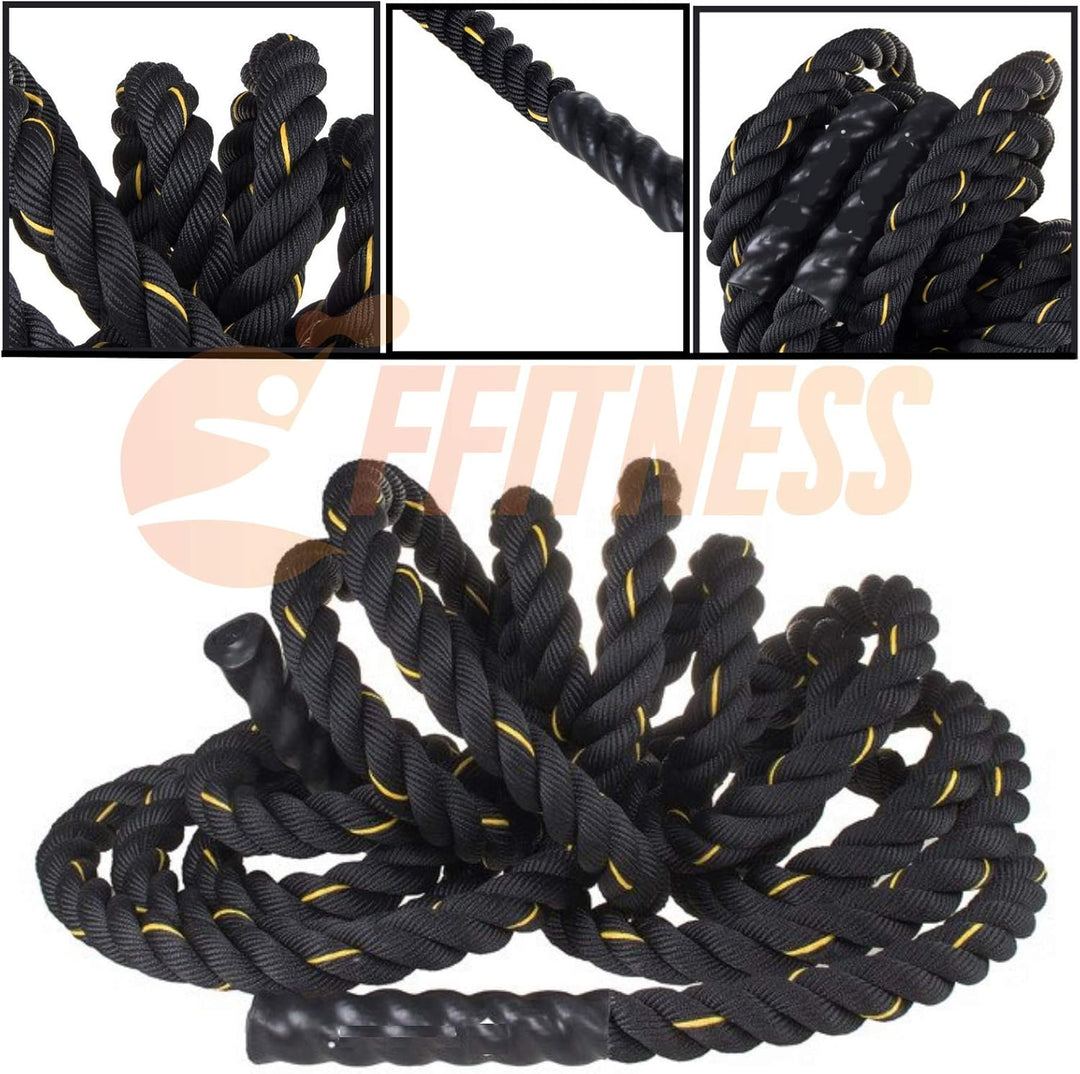 FFITNESS Rope Fitness Seil Crossfit Power 9 m 34 mm Kampfseil Kampfseil