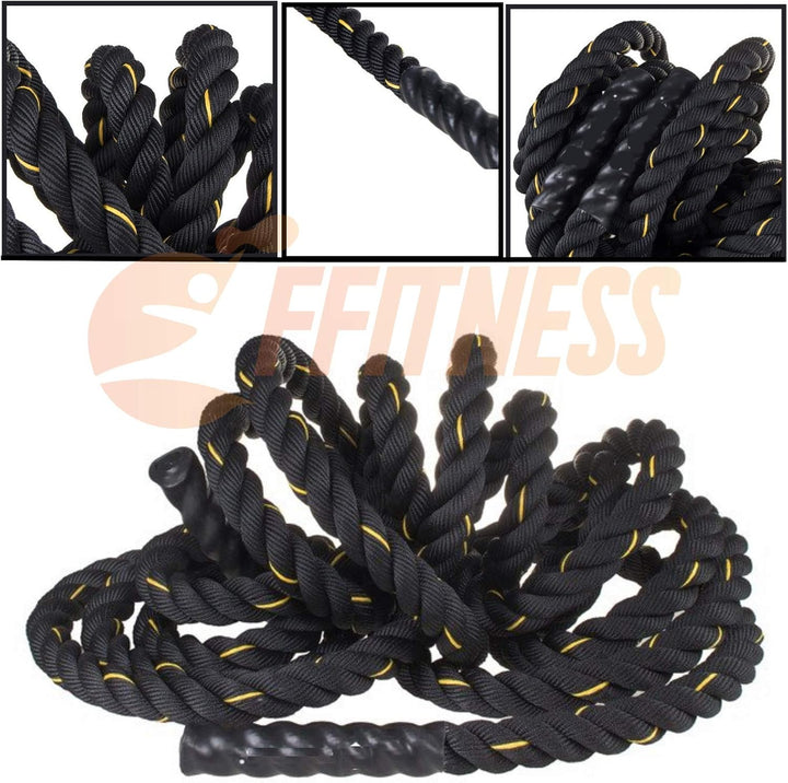 FFITNESS Rope Fitness Seil Crossfit Power 9 m 34 mm Kampfseil Kampfseil
